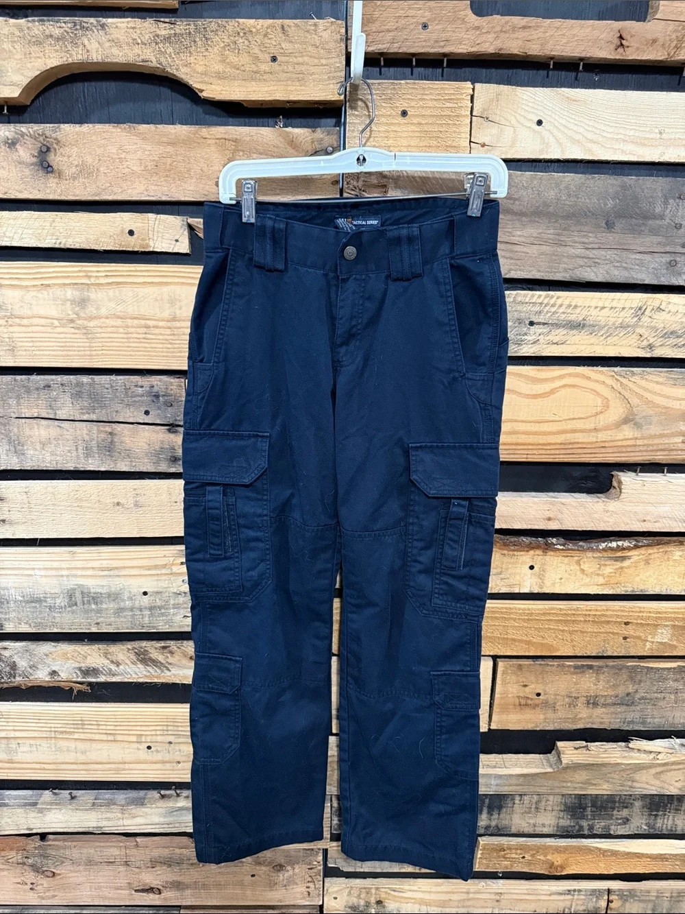 5.11 Tactical Taclite Pro Pants Womens 2 Navy Ripstop Cargo Utility EMS Hiking